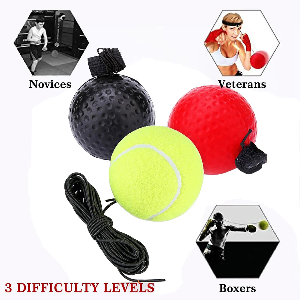 Boxing Reflex Ball - Speed & Agility Training Set