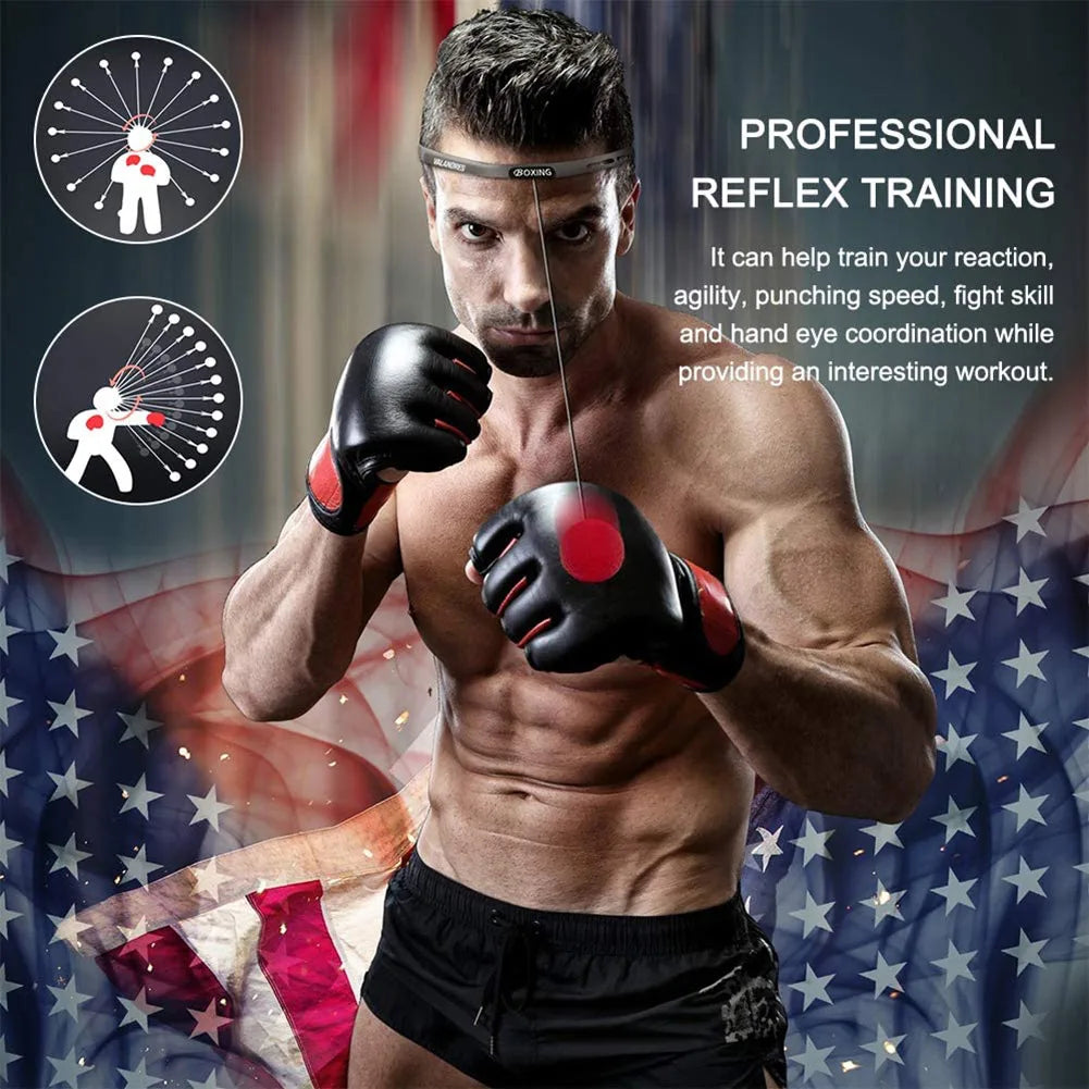 Boxing Reflex Ball - Speed & Agility Training Set